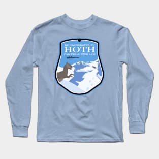 Hoth - Chandrila Star Line Travel Poster T-Shirt Long Sleeve T-Shirt